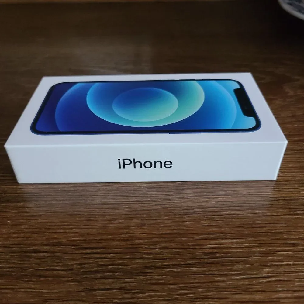 Authentic Replacement BOX ONLY For Apple iPhone 12 Mini - Blue - 128GB BOX ONLY